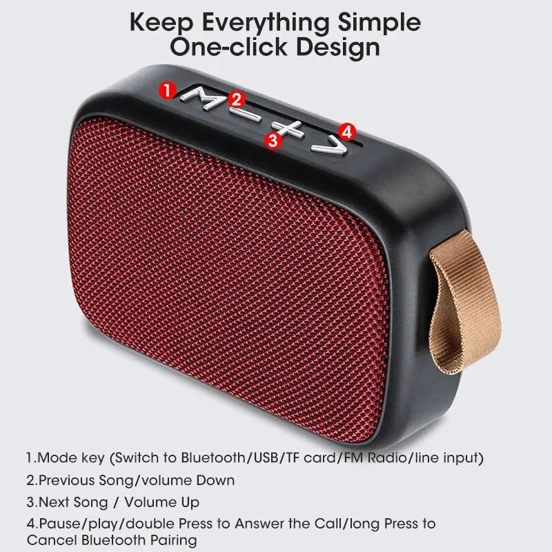 PulseWave Portable Bluetooth Speaker